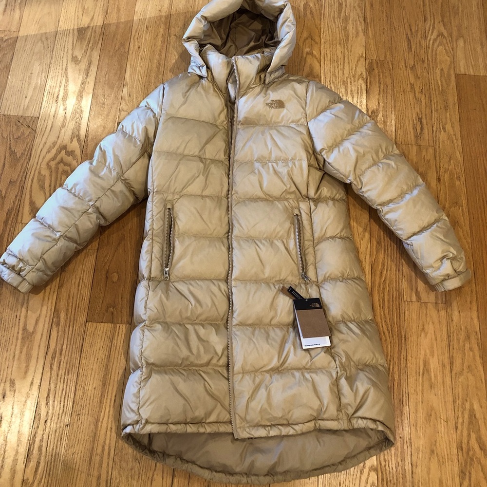 New North Face parka